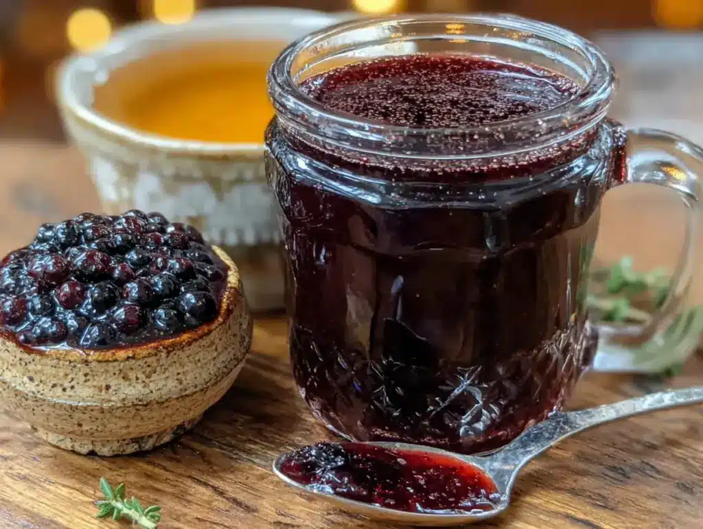 Homemade Elderberry Syrup - featured image
