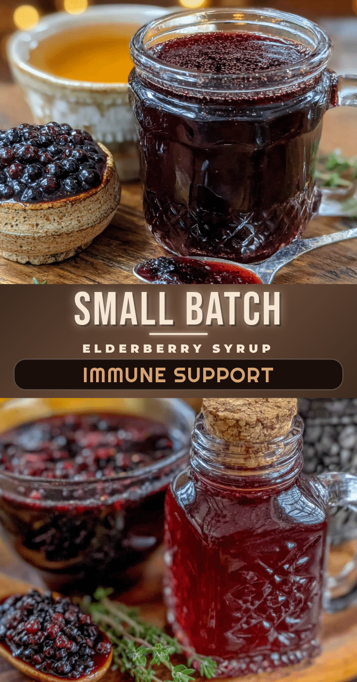 Homemade Elderberry Syrup recipe
