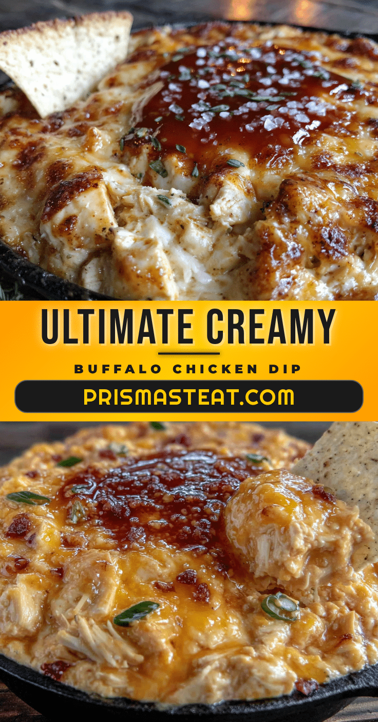 loaded buffalo chicken dip recipe