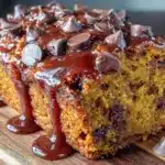 maple pumpkin chocolate chip bread - featured image
