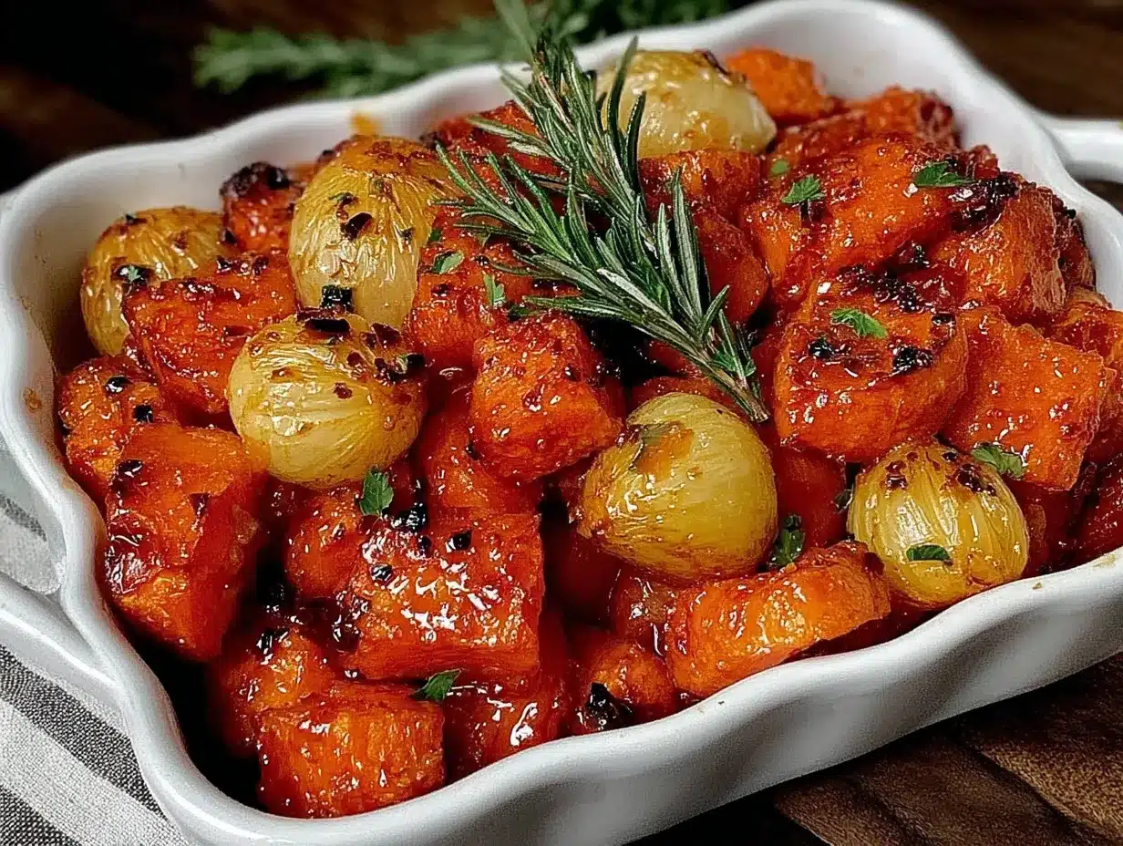 maple roasted root vegetable medley preparation steps