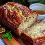 moist banana bread - featured image