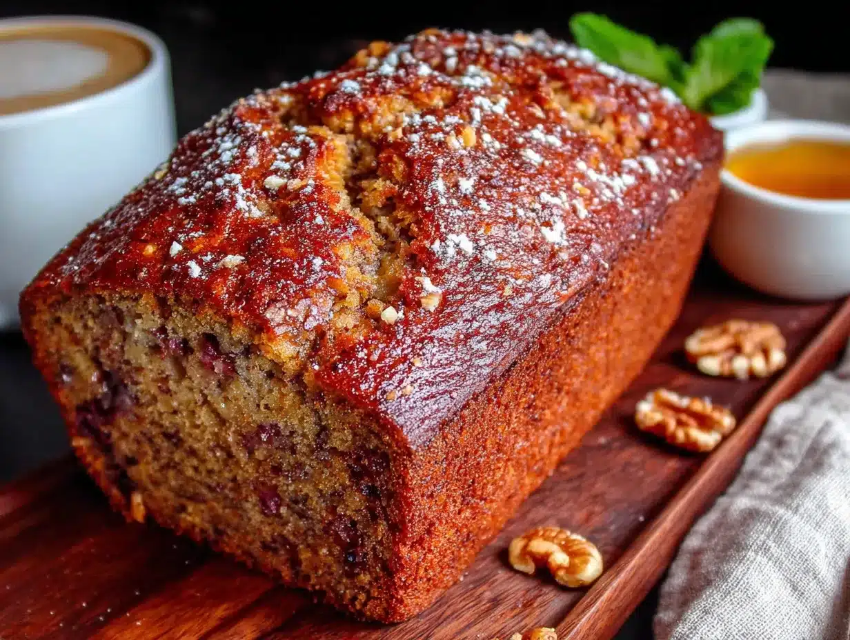 moist banana bread preparation steps