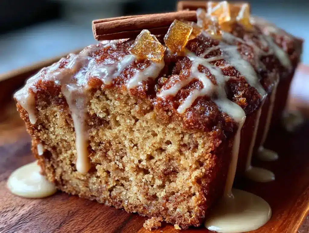 moist cinnamon zucchini bread - featured image