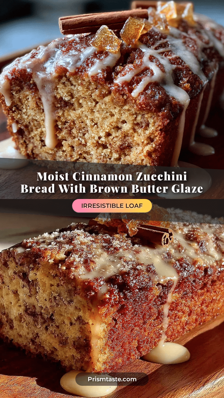 moist cinnamon zucchini bread recipe