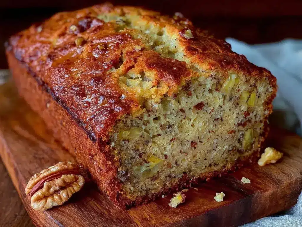 one bowl banana bread - featured image