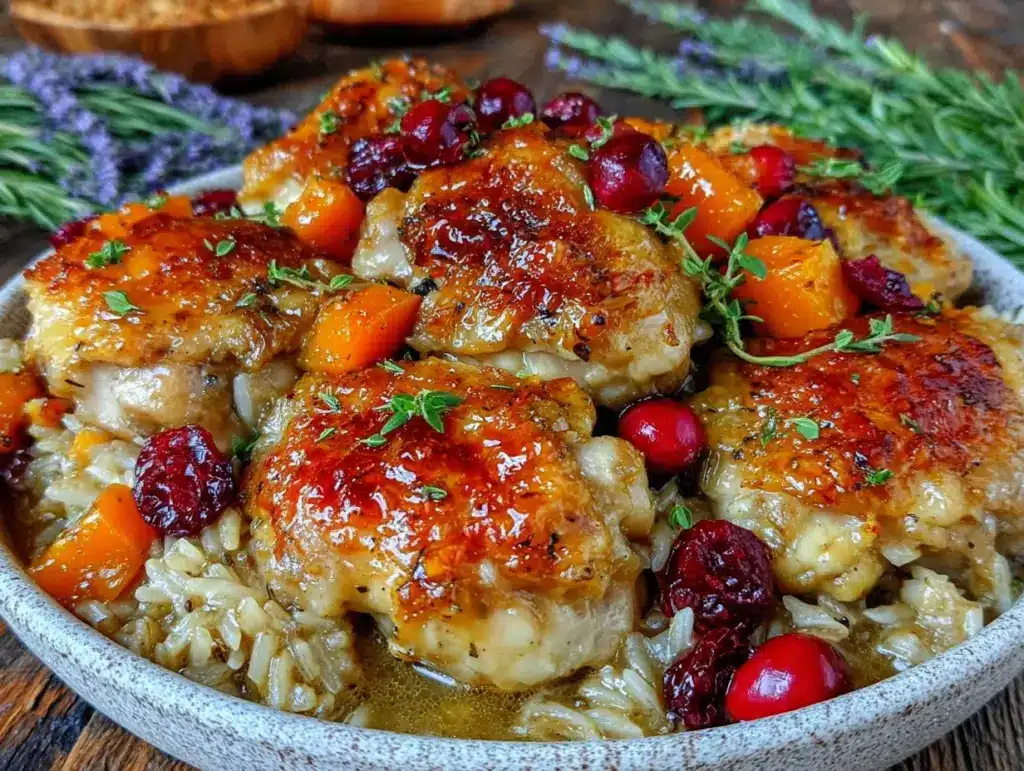 one-pot chicken and wild rice dinner - featured image