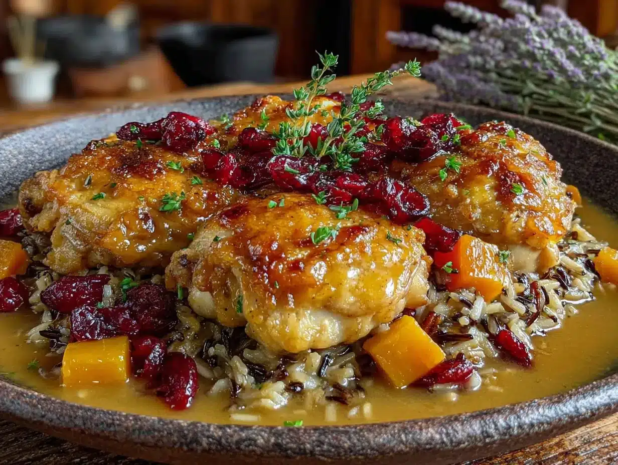 one-pot chicken and wild rice dinner preparation steps