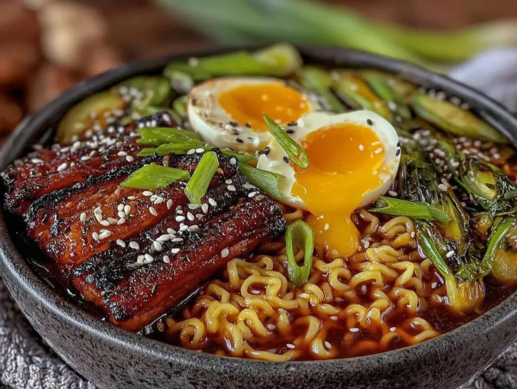 one-pot ramen with soft egg - featured image