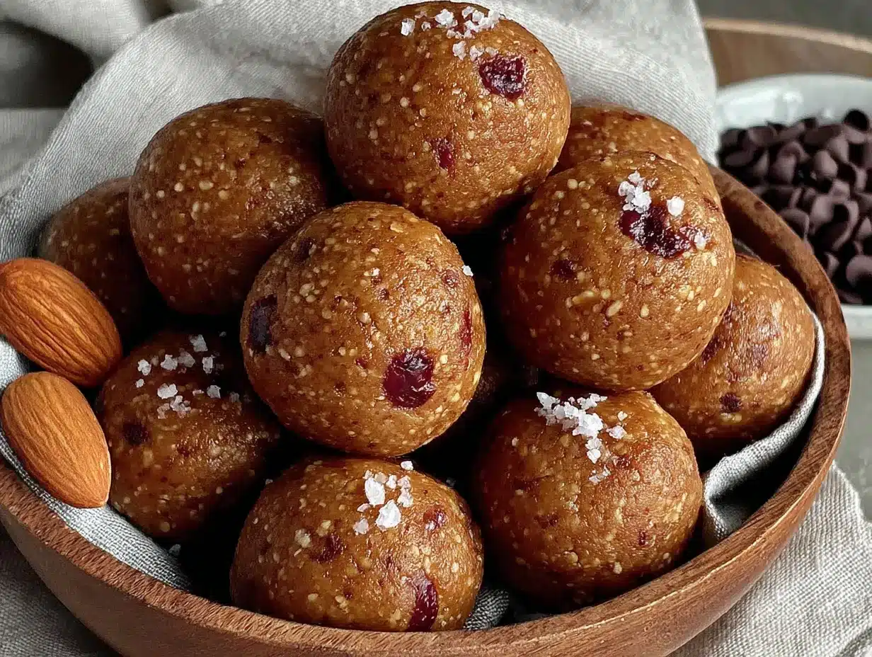 peanut butter protein balls preparation steps