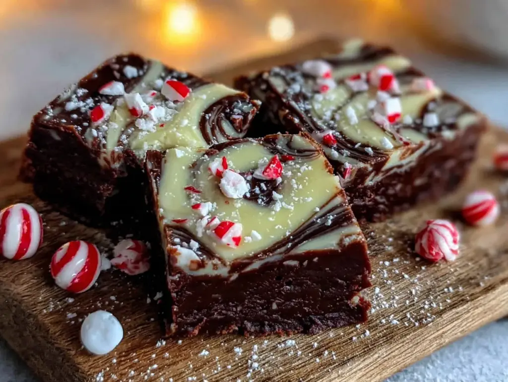 peppermint bark fudge swirl - featured image