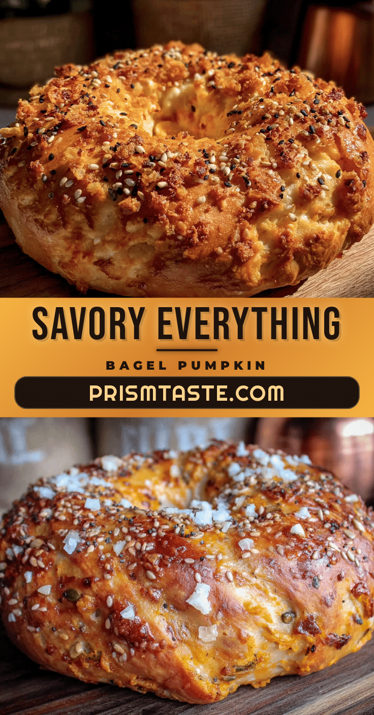 pumpkin bagels everything seasoning recipe