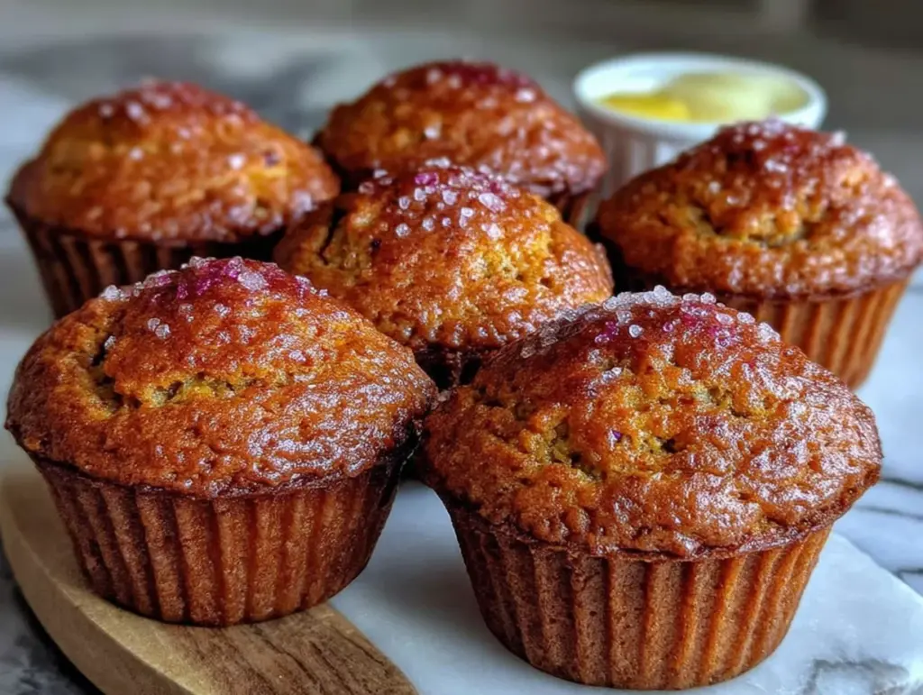 pumpkin banana muffins - featured image