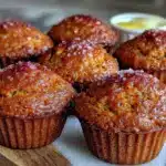 pumpkin banana muffins - featured image