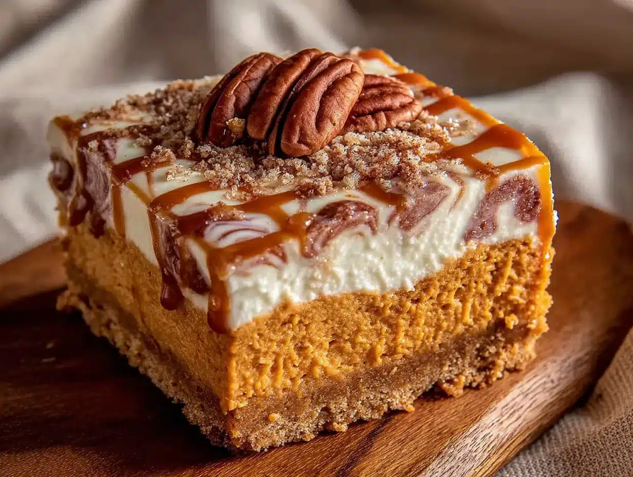 pumpkin cheesecake bars preparation steps
