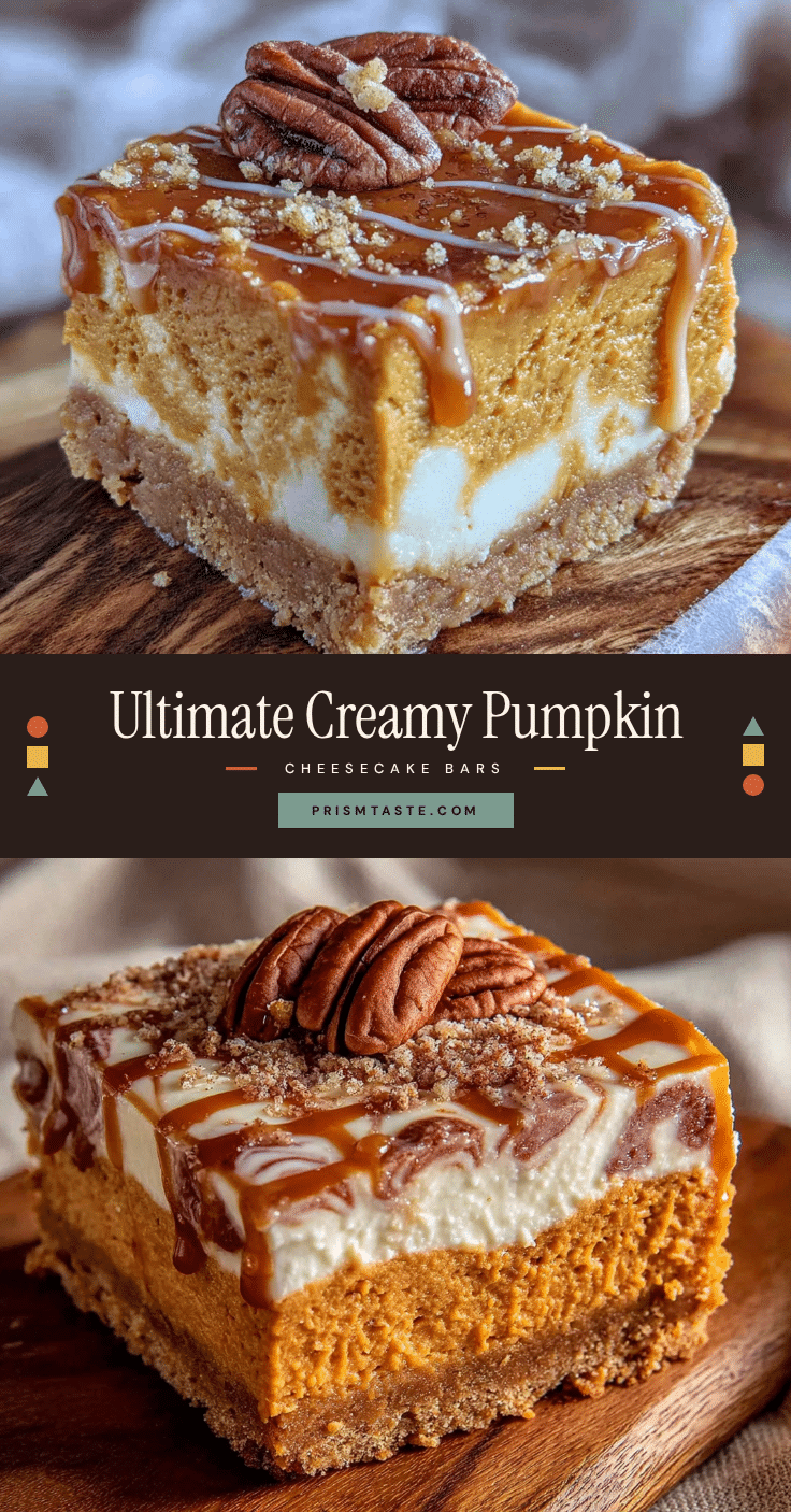 pumpkin cheesecake bars recipe
