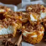 pumpkin cheesecake muffins - featured image
