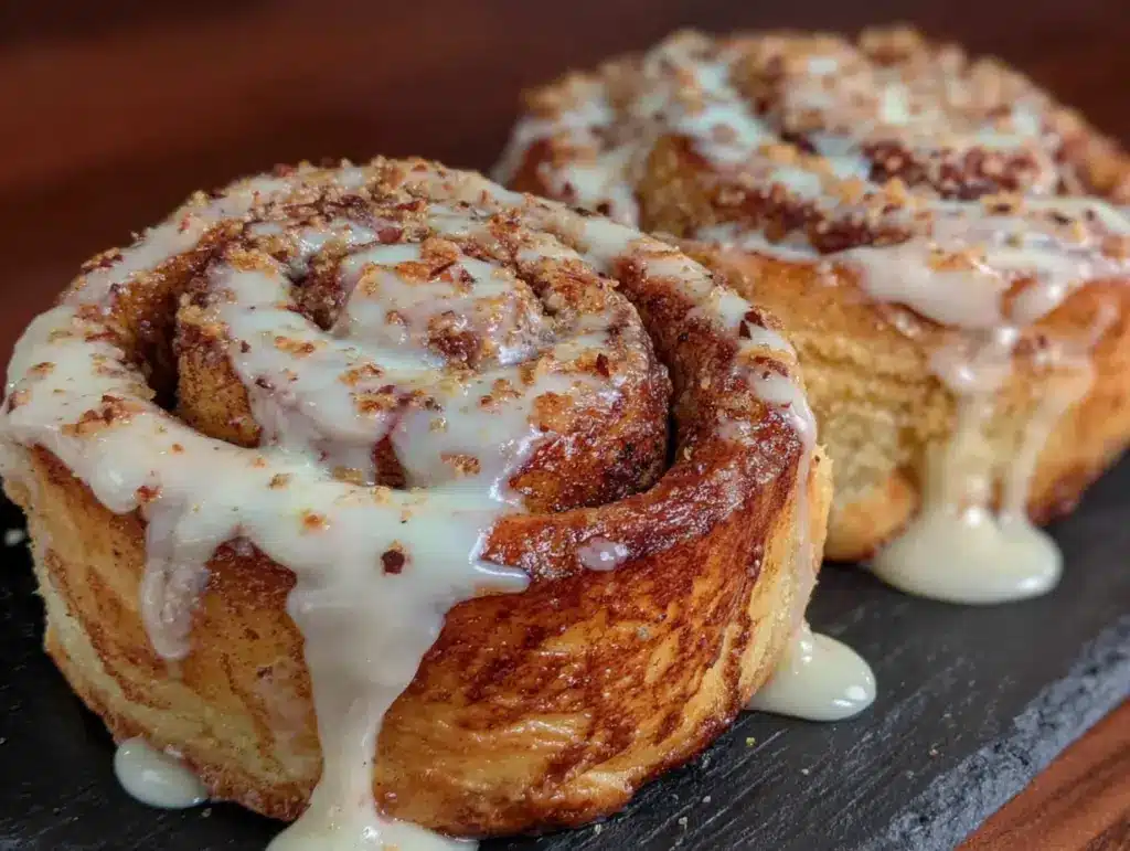 pumpkin cinnamon rolls - featured image