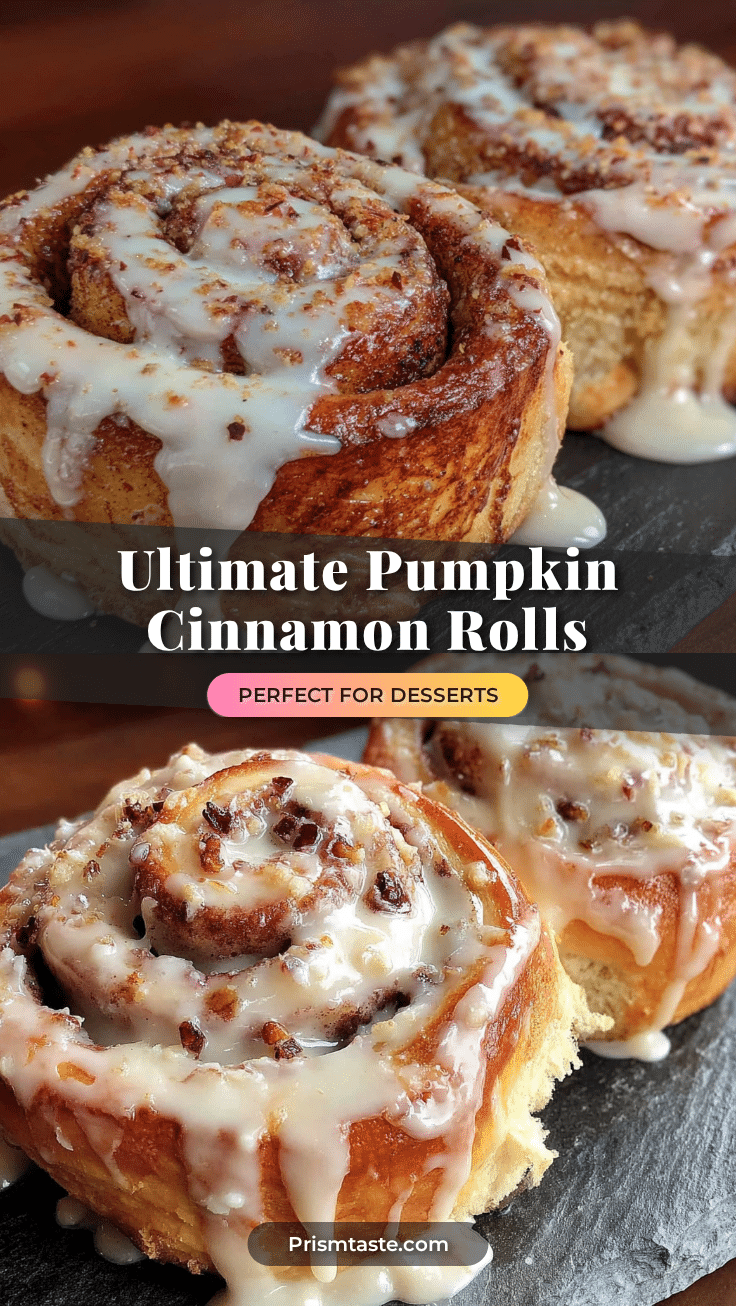 pumpkin cinnamon rolls recipe