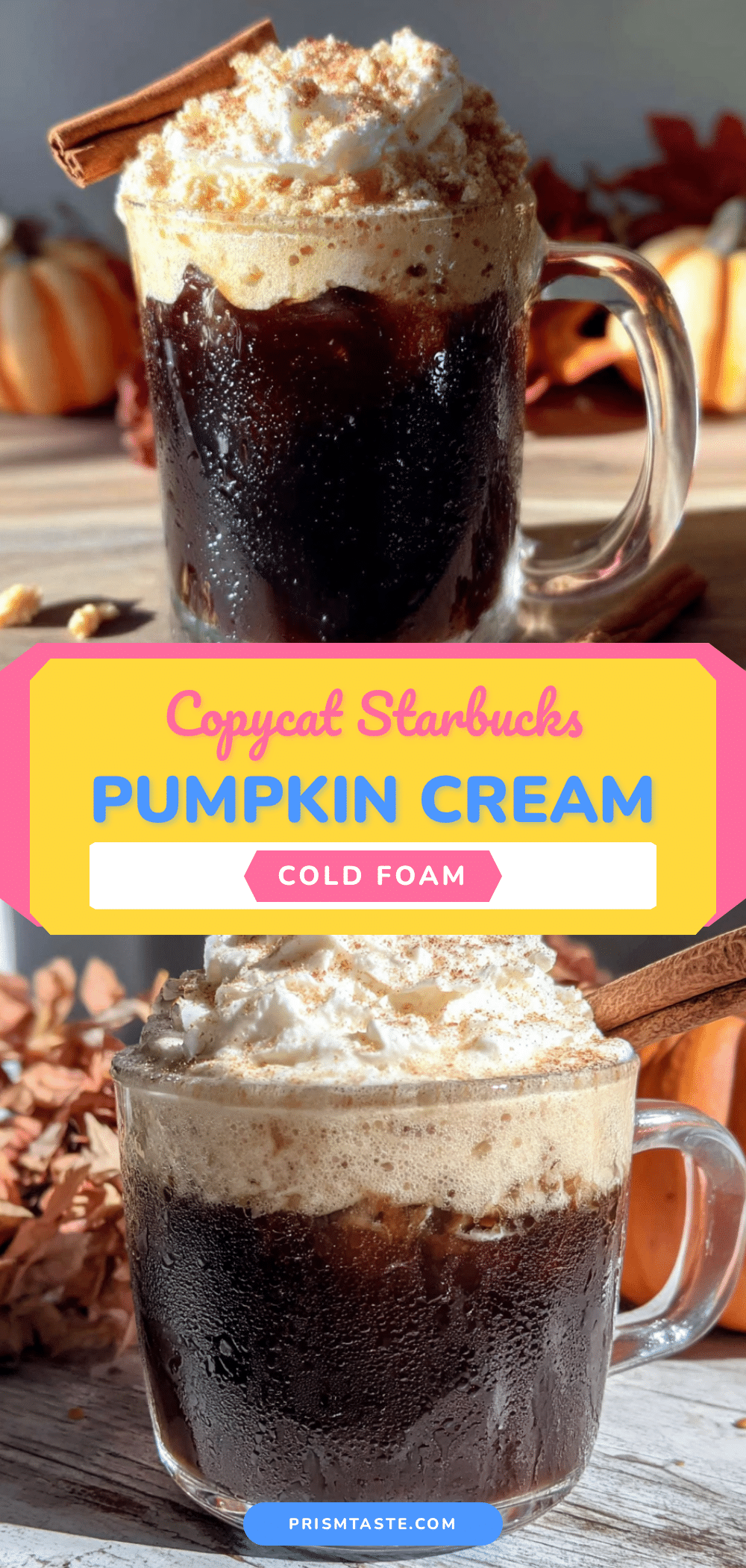 pumpkin cream cold foam recipe