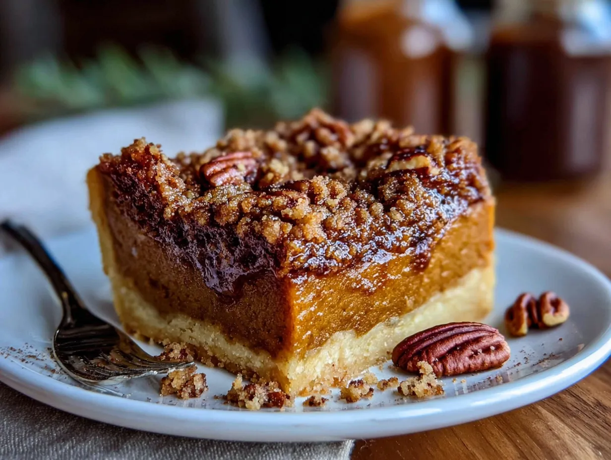 pumpkin pie bars preparation steps