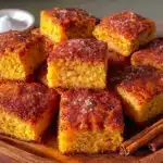 pumpkin snickerdoodle blondies - featured image