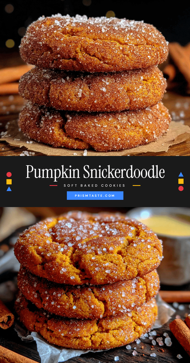 pumpkin snickerdoodle cookies recipe