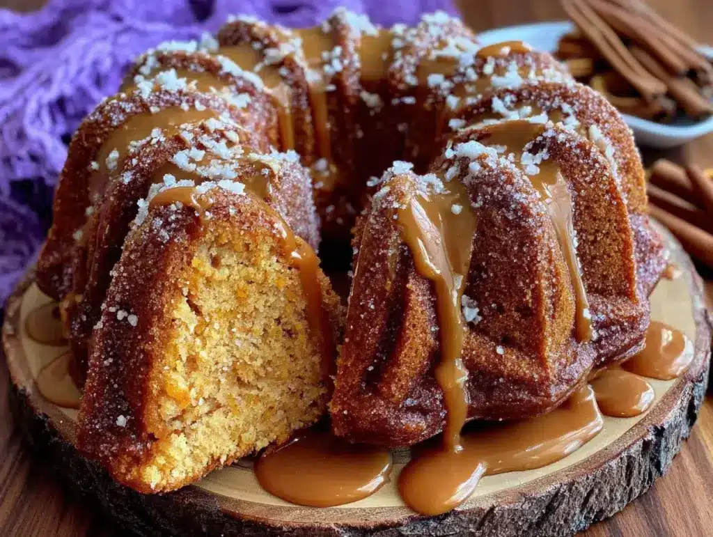 pumpkin spice bundt cake - featured image