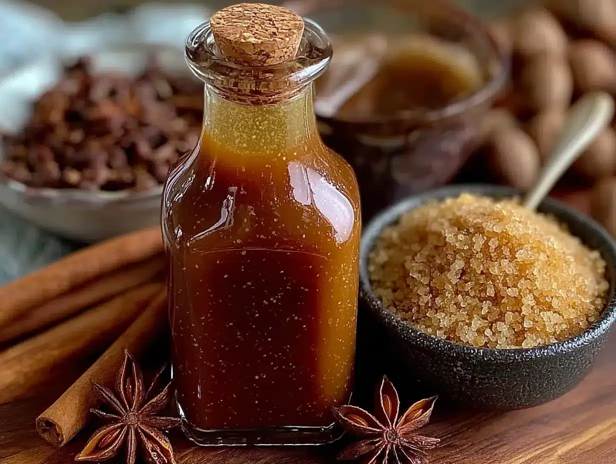 pumpkin spice latte syrup preparation steps