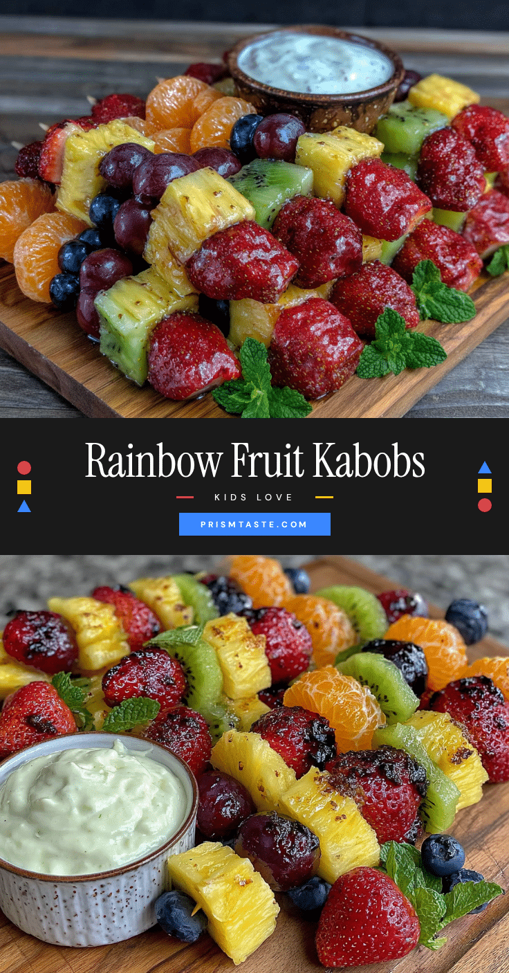 rainbow fruit kabobs recipe