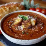 roasted tomato soup - featured image