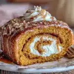 Salted Caramel Pumpkin Roll - featured image
