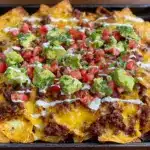 sheet pan nachos for a crowd - featured image