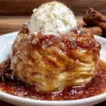 slow cooker apple dumplings - featured image