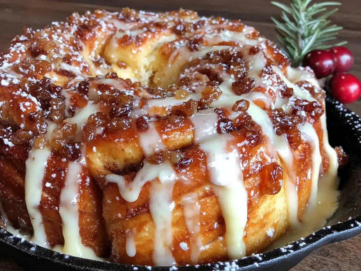 slow cooker cinnamon roll casserole preparation steps