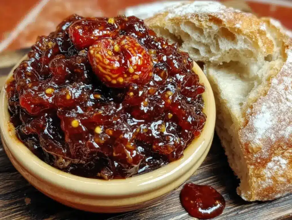 small-batch fig jam with vanilla bean - featured image