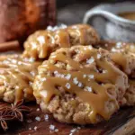 soft apple cider cookies with maple icing - featured image