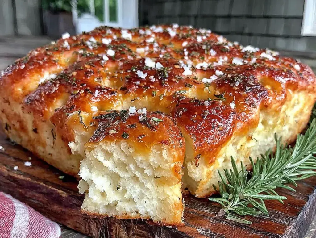 sourdough focaccia recipe - featured image