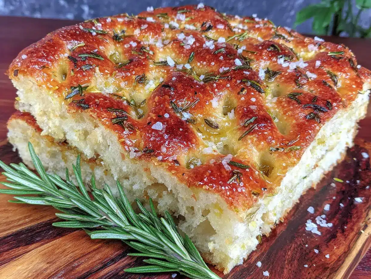 sourdough focaccia recipe preparation steps
