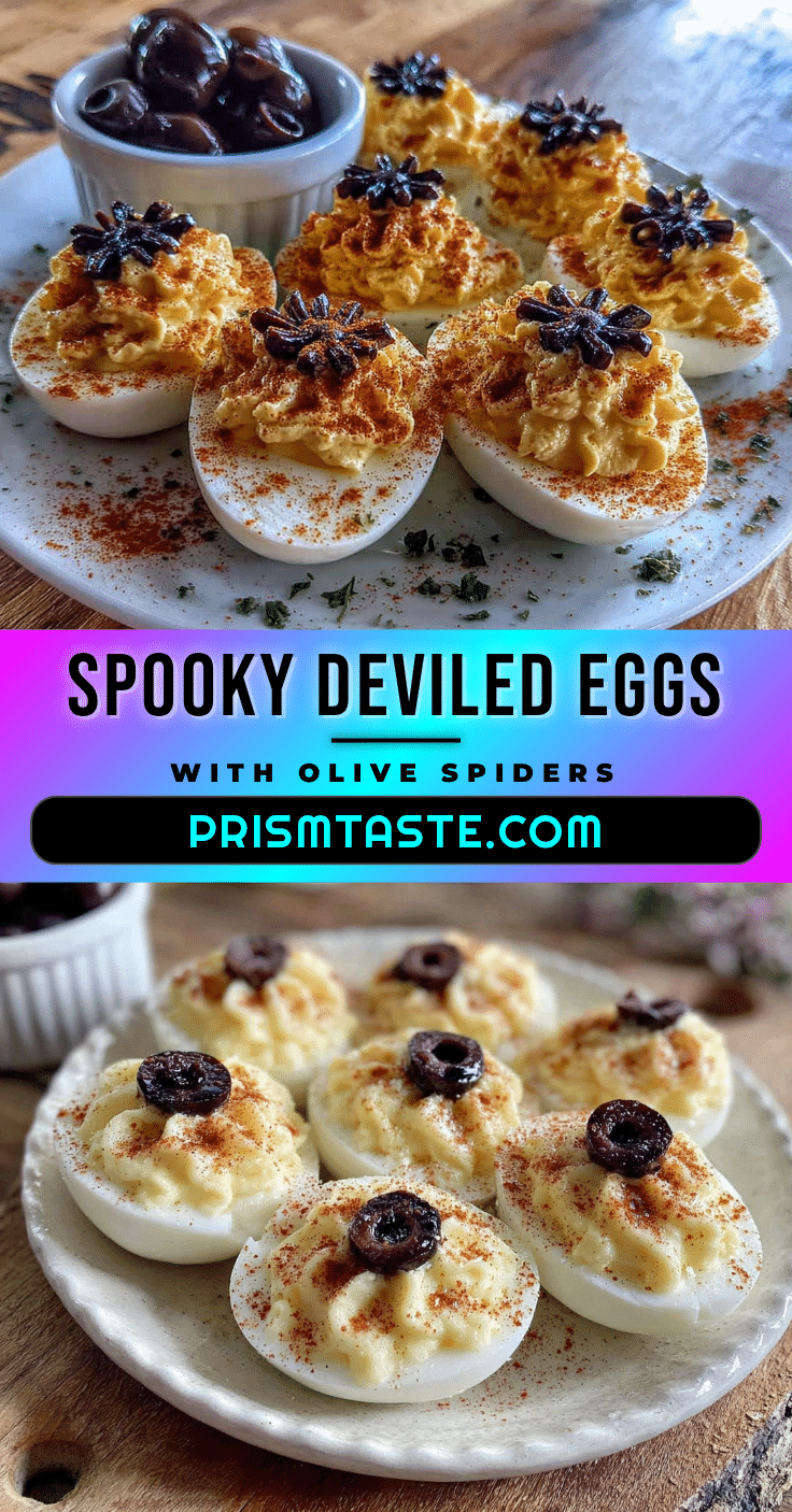 spooky deviled eggs recipe