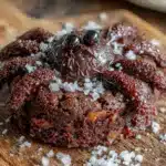 spooky spider cookies with crunchy chocolate legs - featured image
