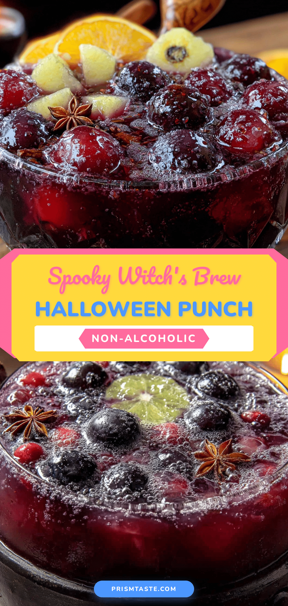 spooky witchs brew halloween punch recipe