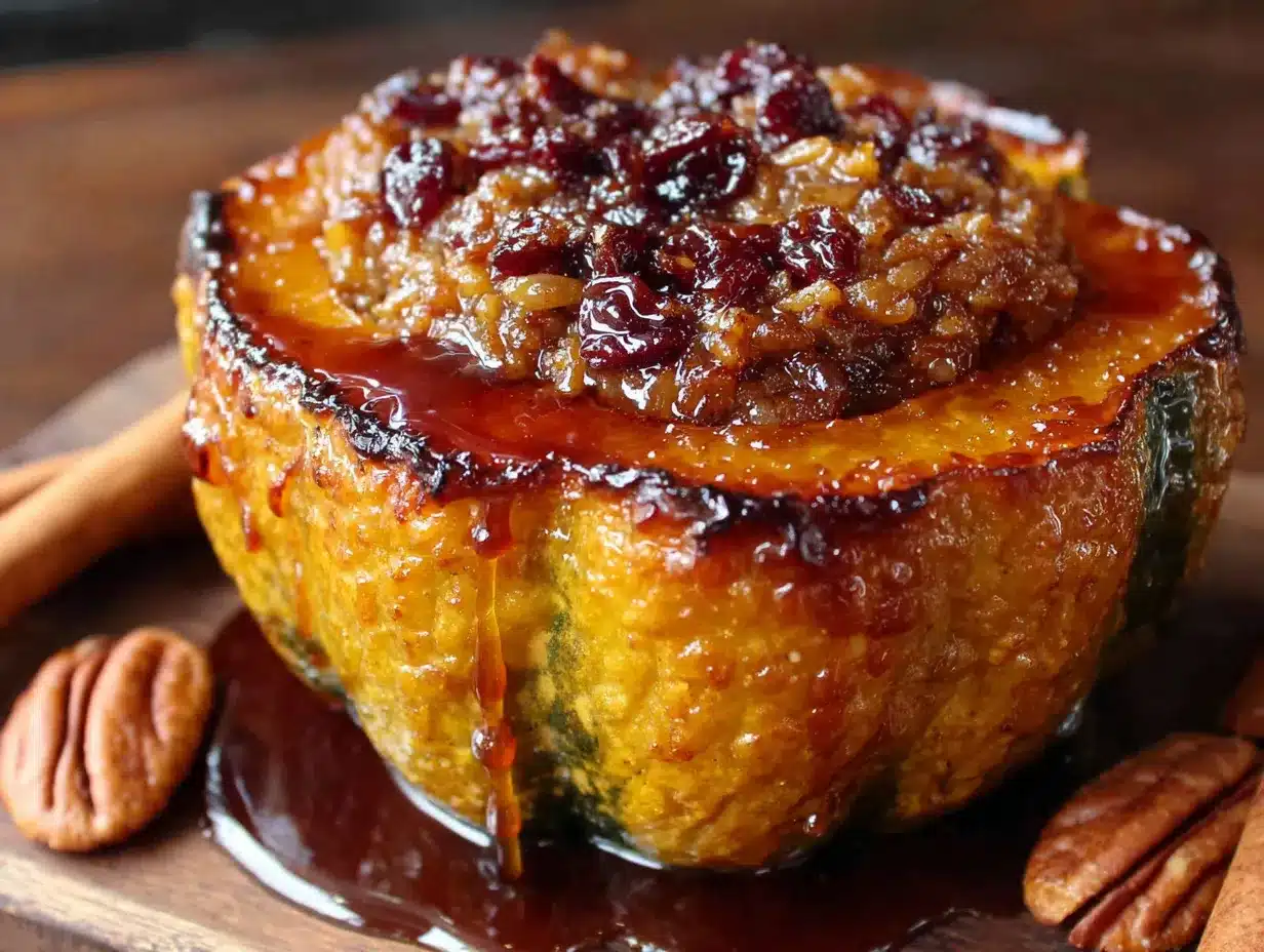 stuffed acorn squash preparation steps