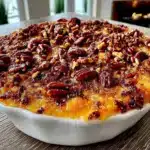 sweet potato casserole with pecan crumble - featured image