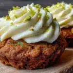 zucchini cookies with cream cheese frosting - featured image