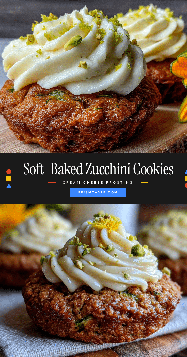 zucchini cookies with cream cheese frosting recipe