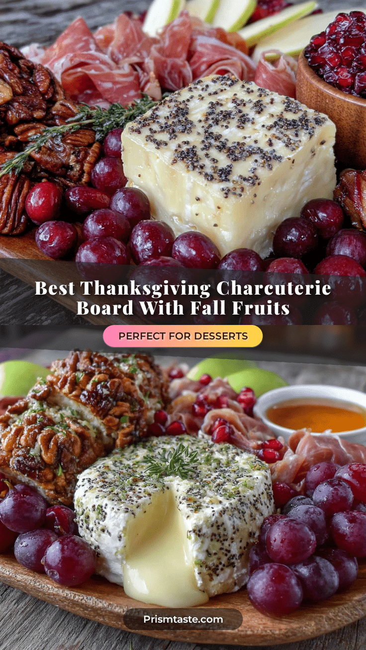 best thanksgiving charcuterie board with fall fruits recipe