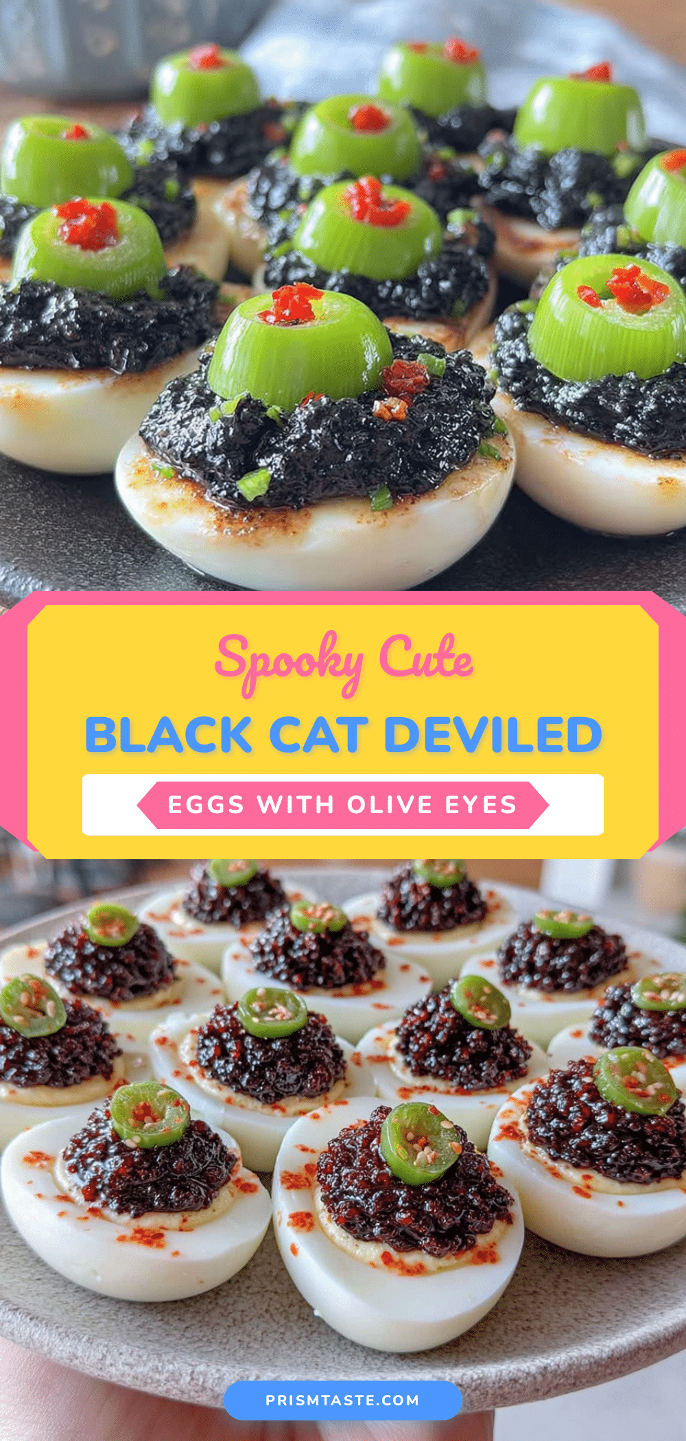 black cat deviled eggs recipe