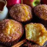 brown butter apple cider muffins - featured image