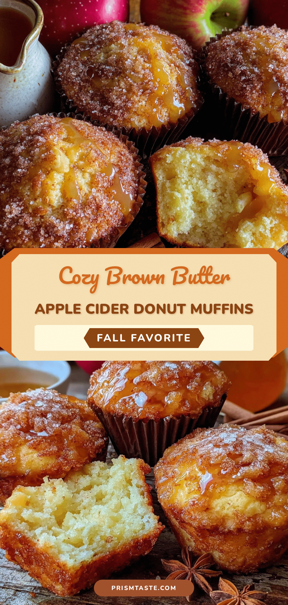 brown butter apple cider muffins recipe
